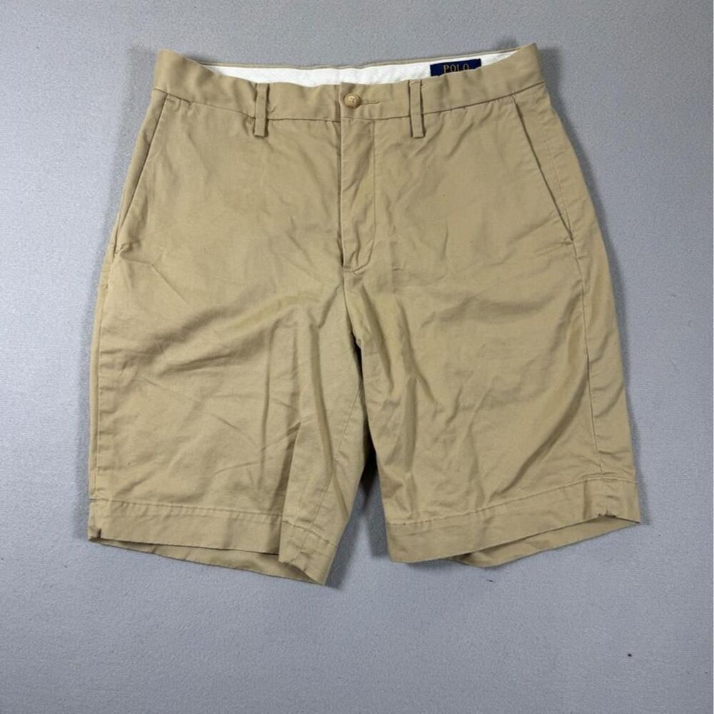 Polo-ralph-lauren Men's Tan and Cream Shorts